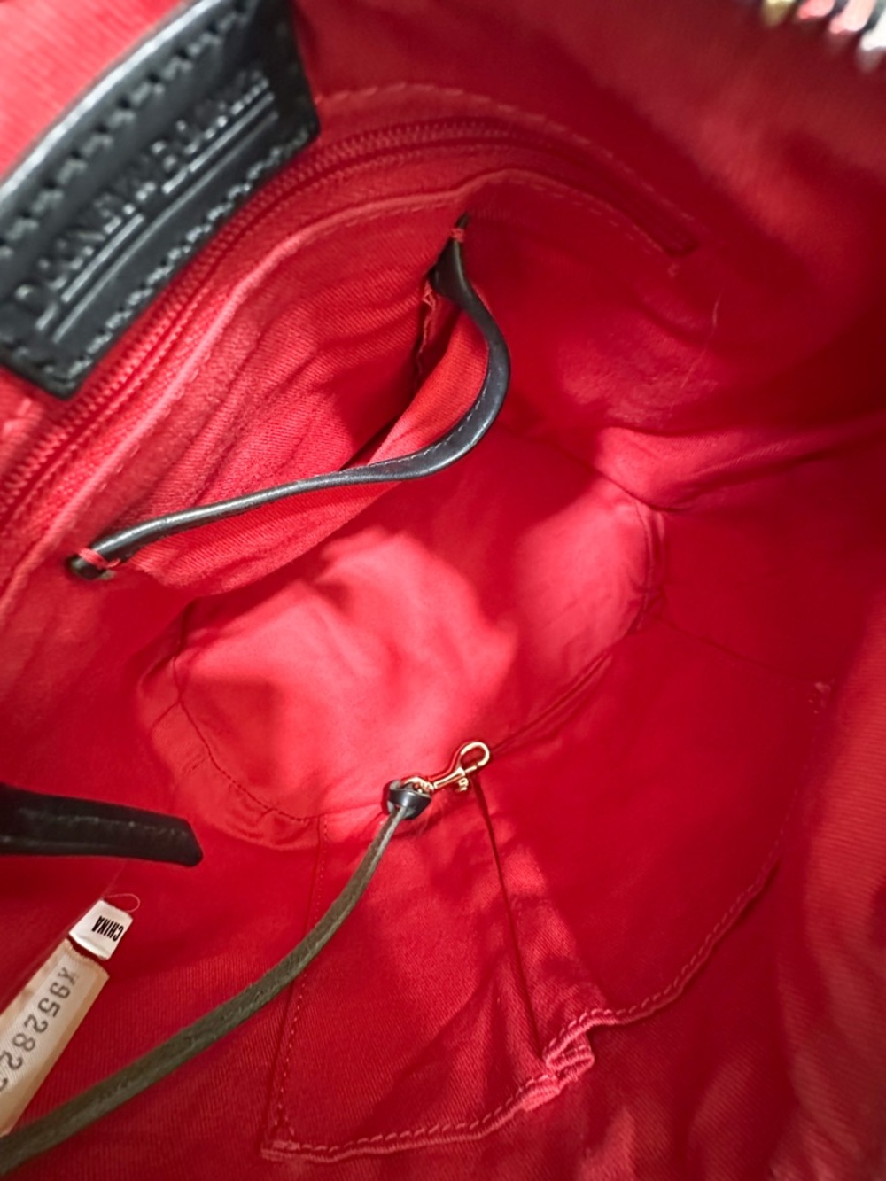 Dooney & Bourke Rainbow Graffiti Coated Canvas Hobo Shoulder Bag Vintage Y2K - Picture 12 of 13